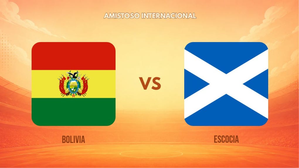 Guía de TV, Bolivia vs Escocia EN VIVO