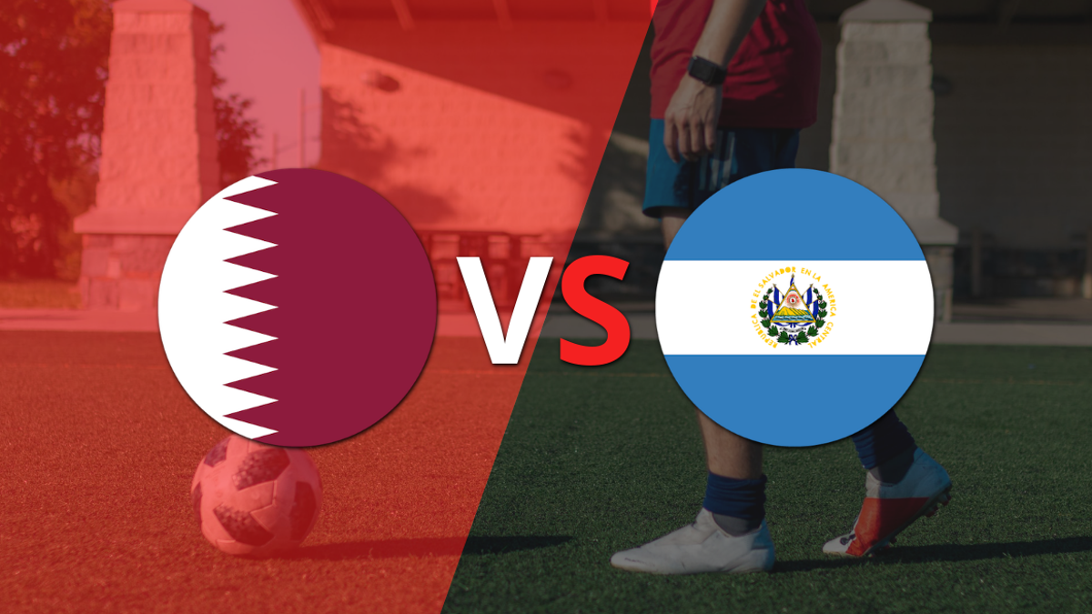 Amistoso internacional: El Salvador juega un partido amistoso con Catar