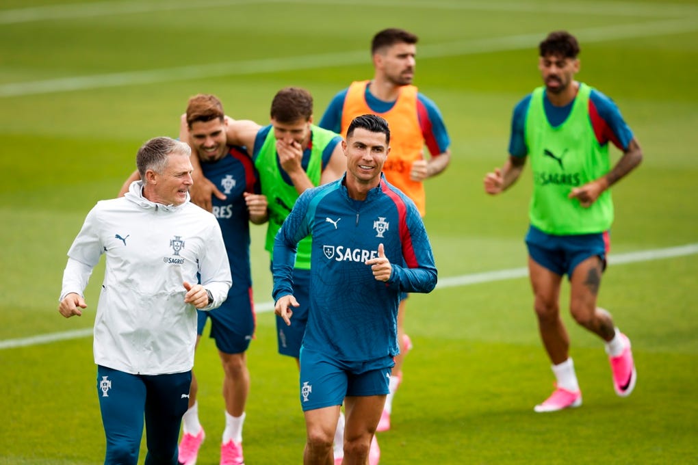 8. El gol con 39 años de Pepe de Portugal, expuesto ante Cristiano, Modric y Dzeko