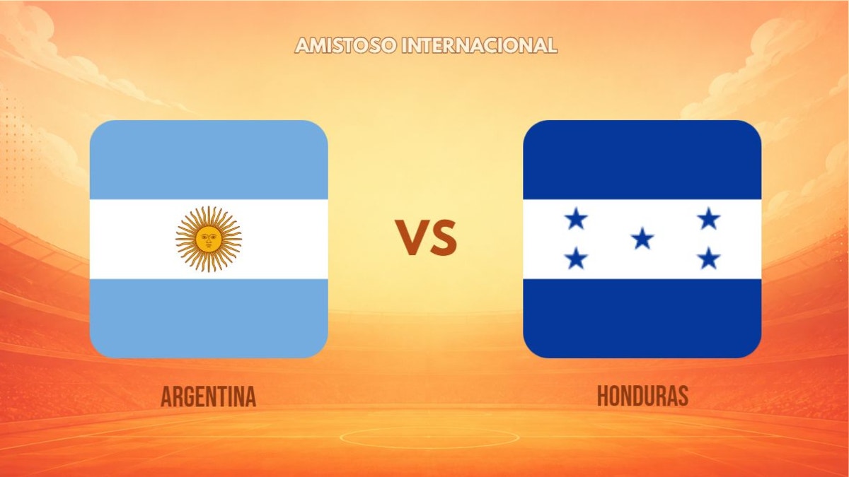 Argentina vs Honduras en vivo: ¿a qué hora juegan y dónde ver el amistoso internacional rumbo al Mundial 2026?