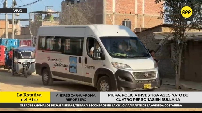 El general Daniel Jares, jefe de la Región Policial de Piura, dio detalles del crimen. 