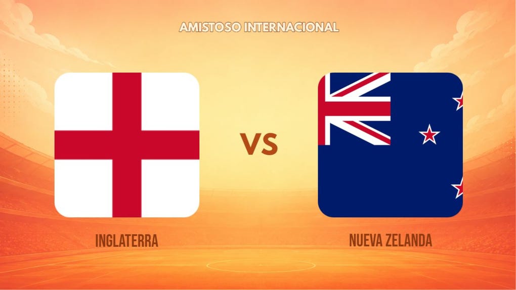 Guía TV, Inglaterra vs Nueva Zelanda EN VIVO