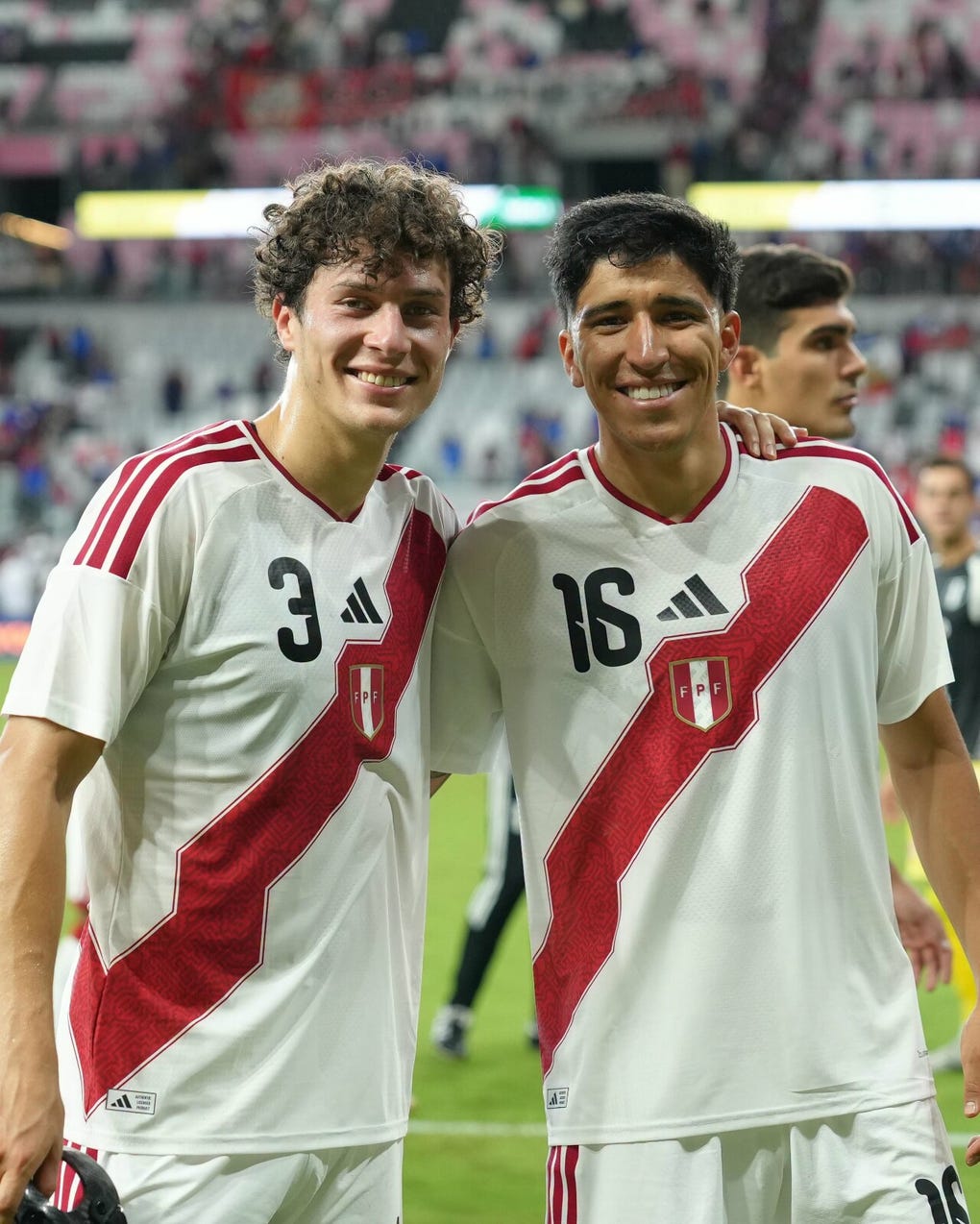 Gruber y Lazo en la bicolor.