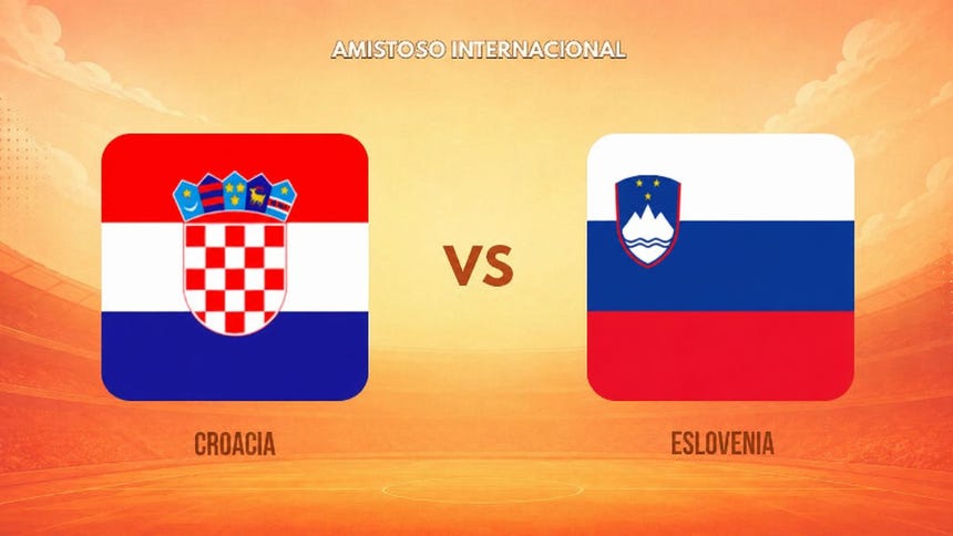 Croacia vs Eslovenia: ¿a qué hora juegan y dónde ver EN VIVO amistoso rumbo al Mundial 2026?