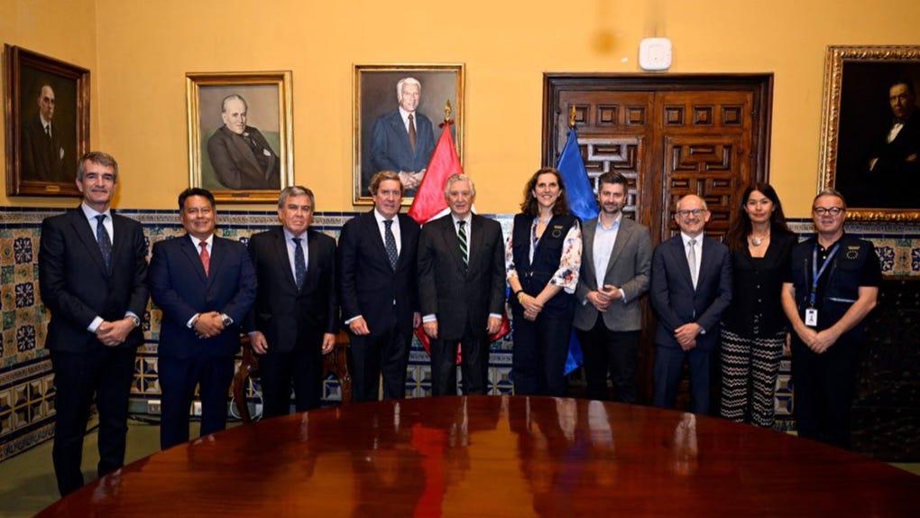 En el encuentro, la delegación europea detalló el despliegue de cerca de 150 observadores a lo largo del territorio nacional.