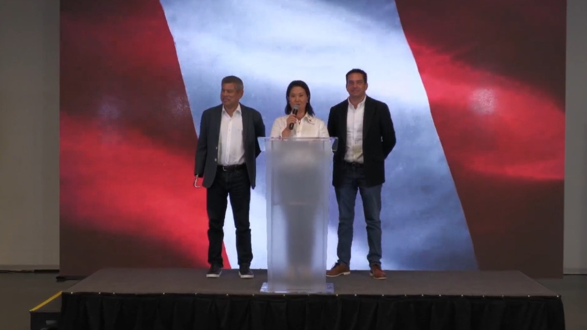Keiko Fujimori tras conteo rápido: "Nos encontramos en un em