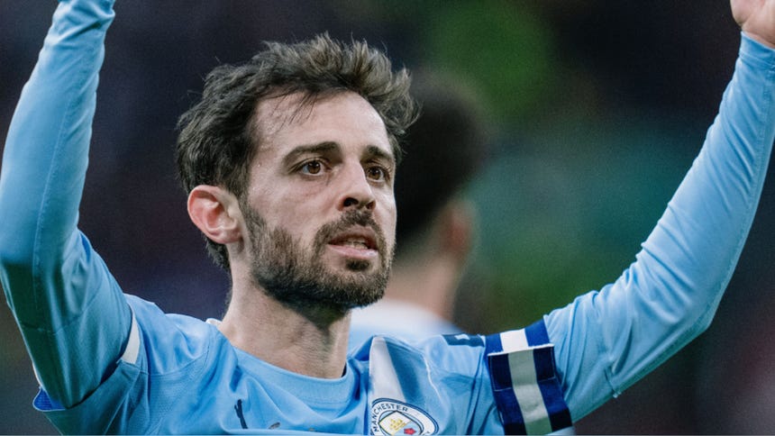 Bernardo Silva ganó una Champions League en el Manchester City.