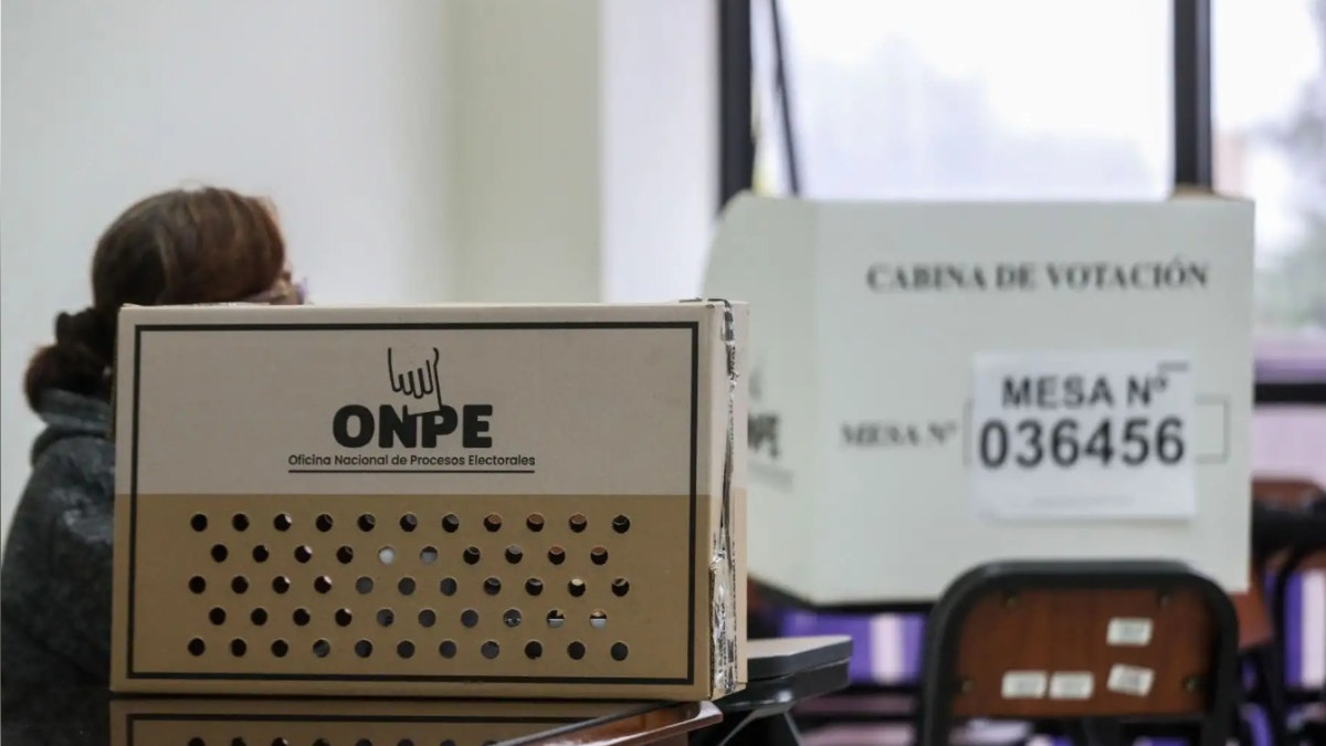 ONPE reporta que se ha instalado "el total del 100 % de las 