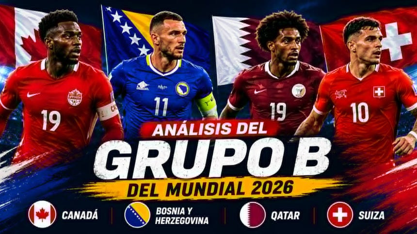 Canadá, Suiza, Qatar y Bosnia Herzegovina favoritos pase die