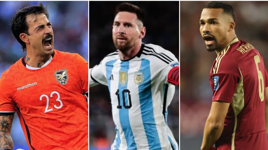 Lionel Messi con la Selección de Argentina.