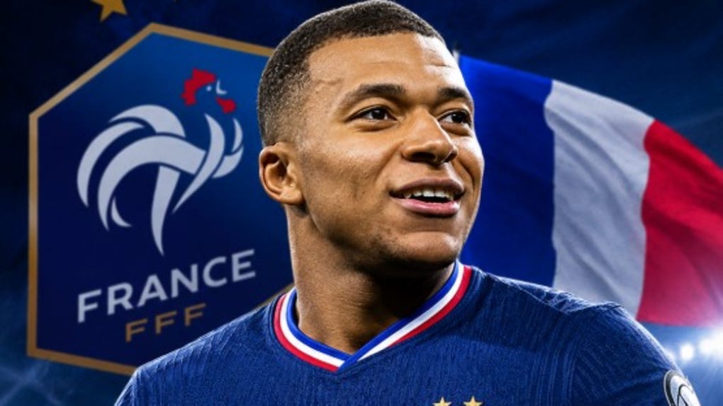 Kylian Mbappé es el goleador de Francia.