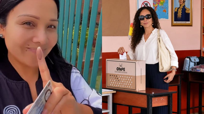 Tula Rodríguez y Janet Barboza participaron en las Elecciones Generales 2026 y mostraron su jornada en redes.