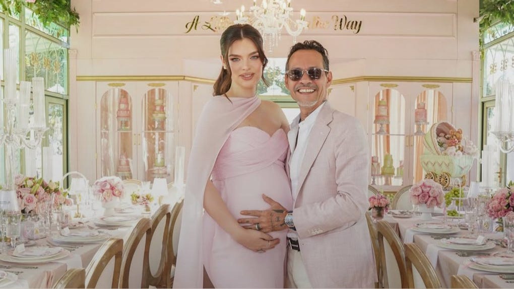 Marc Anthony y Nadia Ferreira serán padres por segunda vez. 