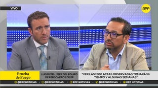 Luis Dyer: “Nosotros podemos hacer proyecciones, pero lo que vale es lo que la ONPE contabiliza”