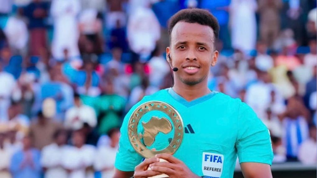 Omar Abdulkadir Artan nombrado mejor árbitro de África en 2025 