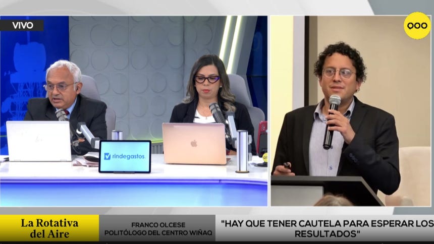 Olcese señaló que quien asuma la Presidencia de la República enfrentará el reto de construir consensos en medio de una considerable volatilidad política.