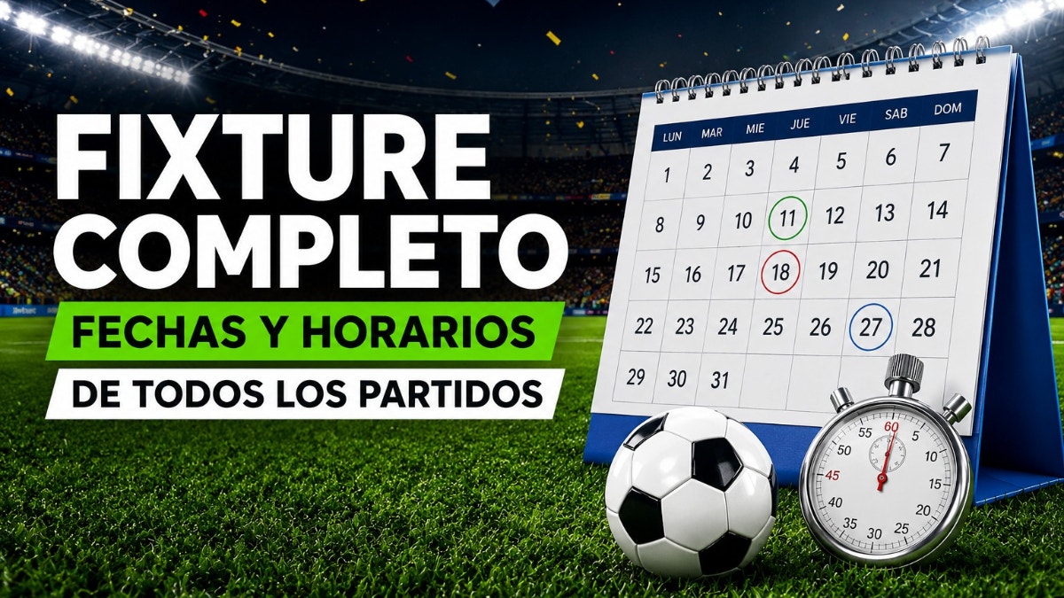 Copa Mundial FIFA 2026 fixture fechas y horarios oficiales de partidos de la Copa del Mundo