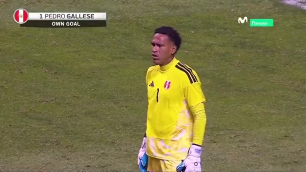 Error en salida de Perú y Pedro Gallese, en contra