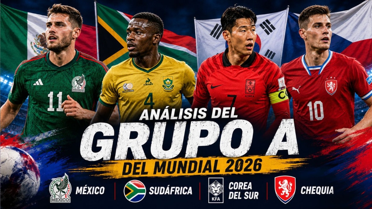 Análisis del Grupo A del Mundial 2026: entre la experiencia 