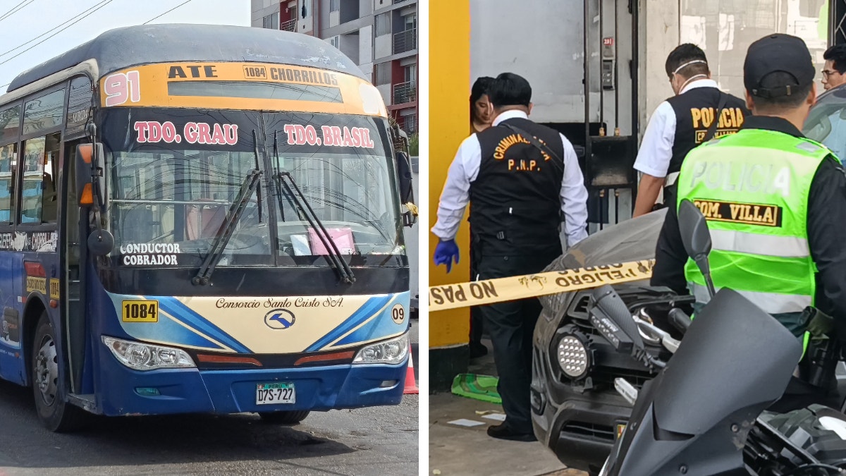Un hombre fue asesinado en un bus y otro murió al intentar e