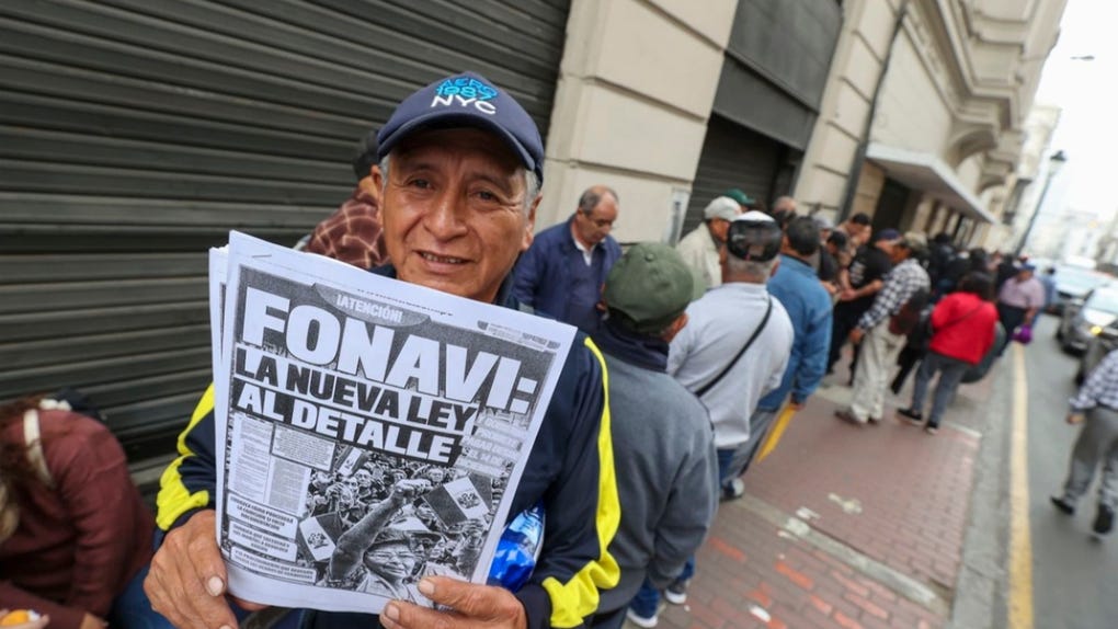 Para el Reintegro 5 se contempla un desembolso de más de S/222 millones para fonavistas