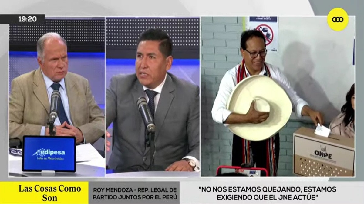 Abogado de Juntos por el Perú señala que resultado