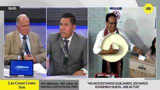 Vocero de Juntos por el Perú: 