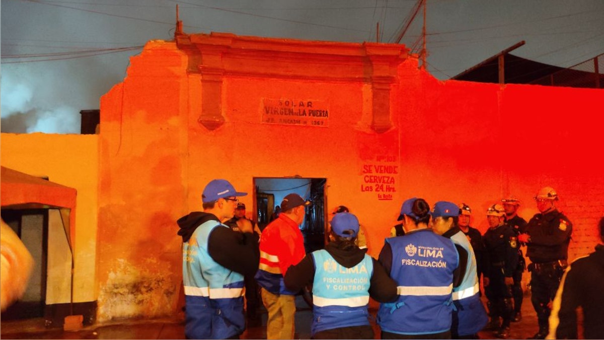 Barrios Altos: incendio de gran magnitud consumió quinta y d