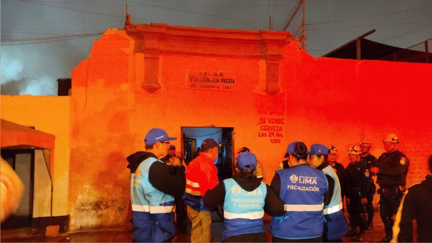 Personal de la Municipalidad de Lima empadronó a las familias afectadas.