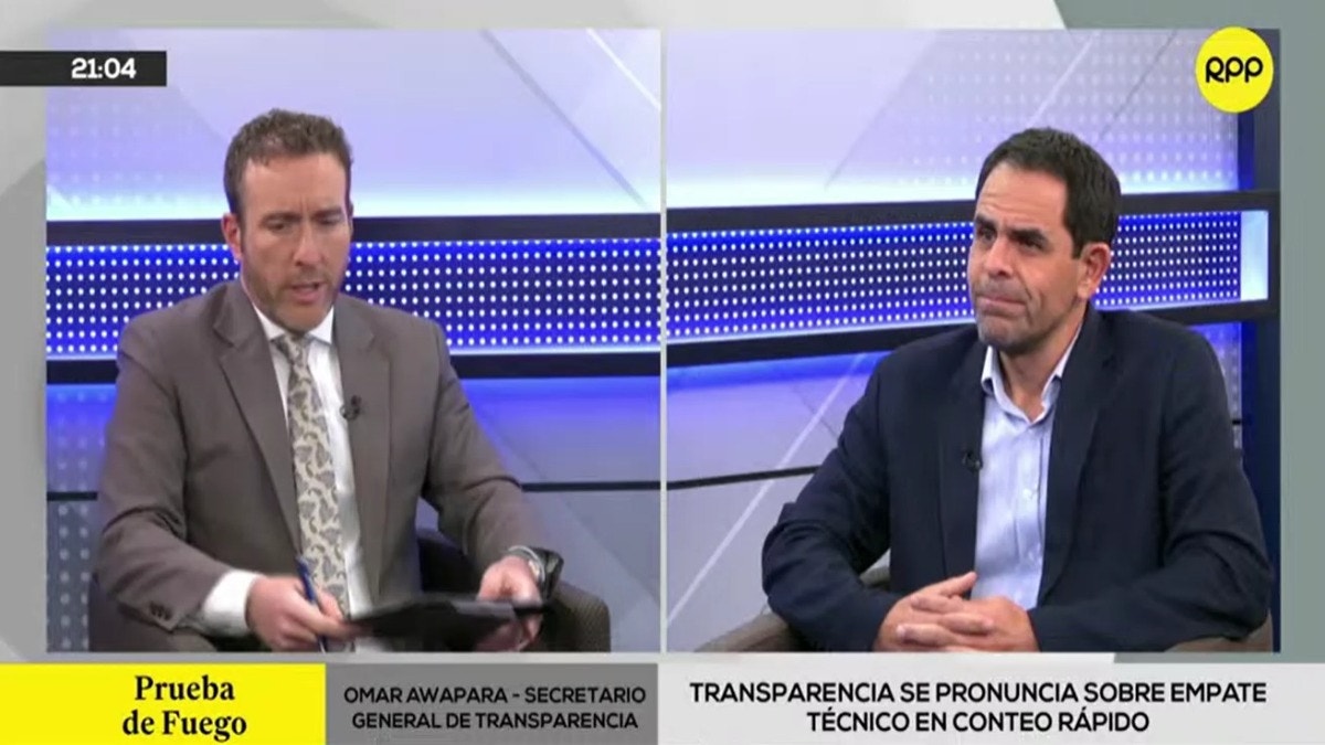 Transparencia sobre conteo rápido de Ipsos: "La primera imag