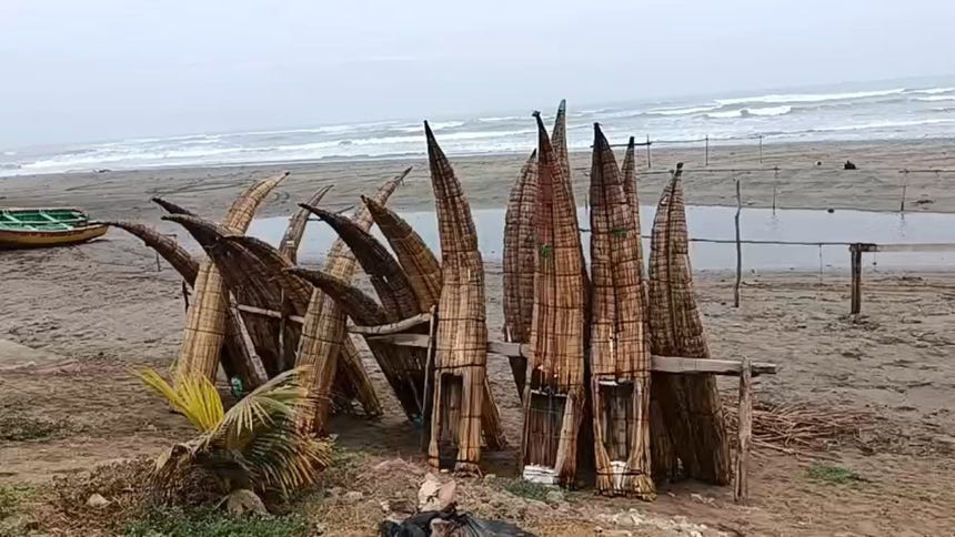 Afectaciones por oleajes anómalos en litoral de Lambayeque