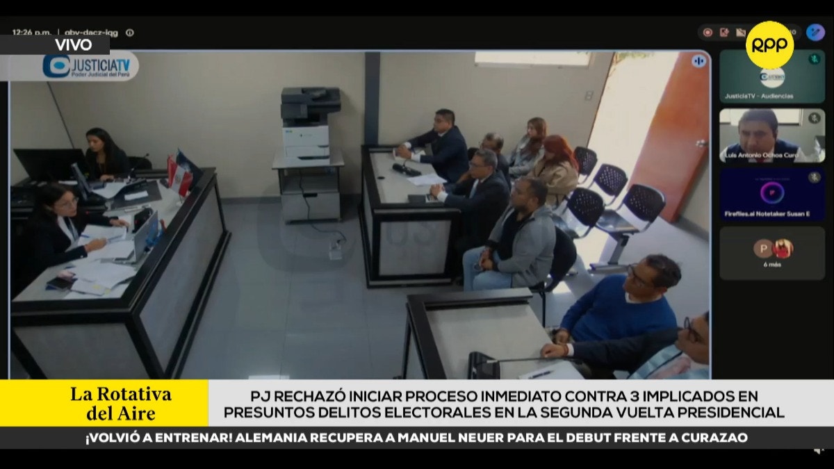 Liberan a tres miembros de mesa que habían sido de