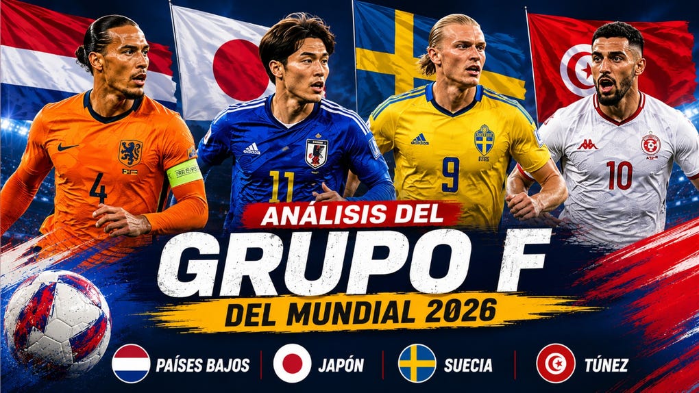 Análisis del Grupo F del Mundial 2026