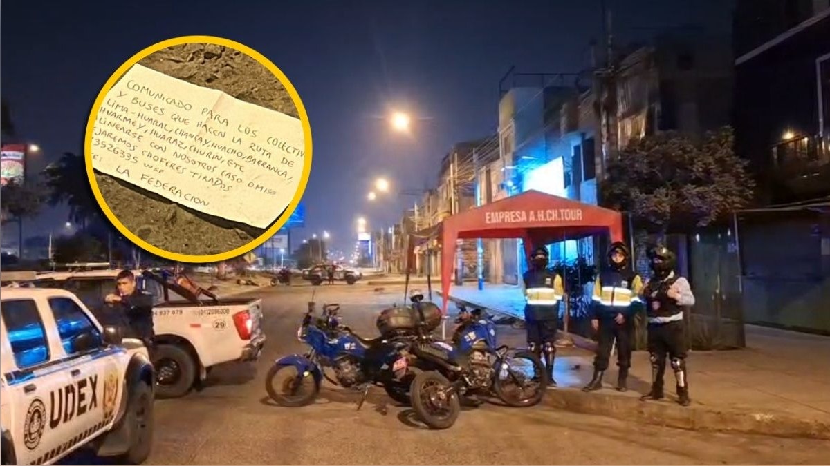 San Martín de Porres: colectiveros denuncian amena