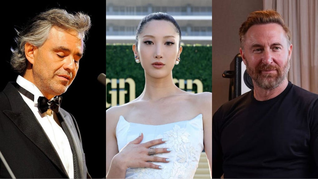 Andrea Bocelli, David Guetta, EJAE y Megan Thee Stallion unen sus voces en DNA, el nuevo himno del Mundial 2026.