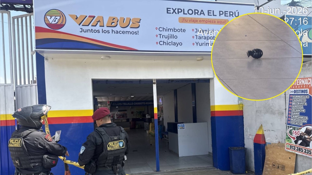 Pánico en Los Olivos: delincuentes lanzan granada dentro de 