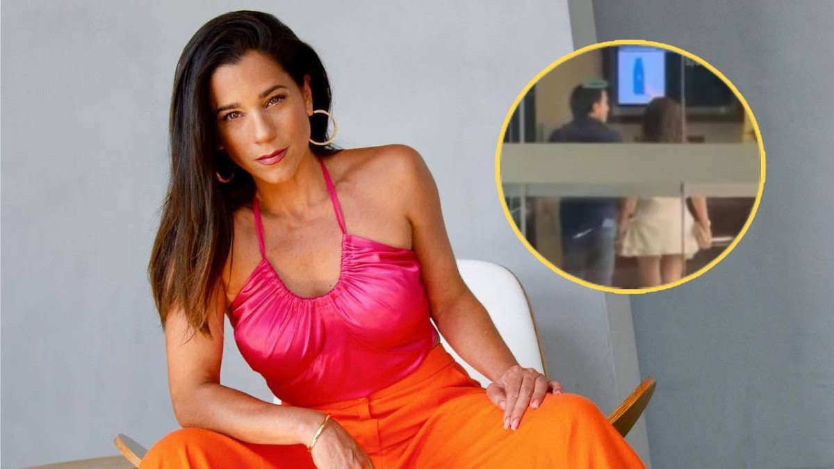 Vanessa Terkes es captada besando a misterioso galán y termi