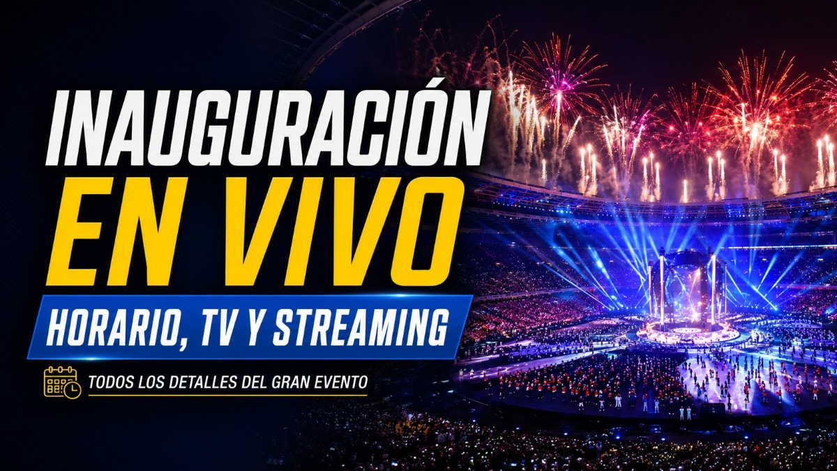 Copa Mundial FIFA 2026 ceremonia de inauguración hora y dónde ver TV y streaming