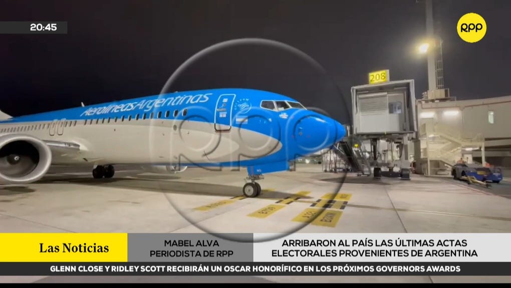 Arribaron al país las últimas actas electorales provenientes de Argentina 