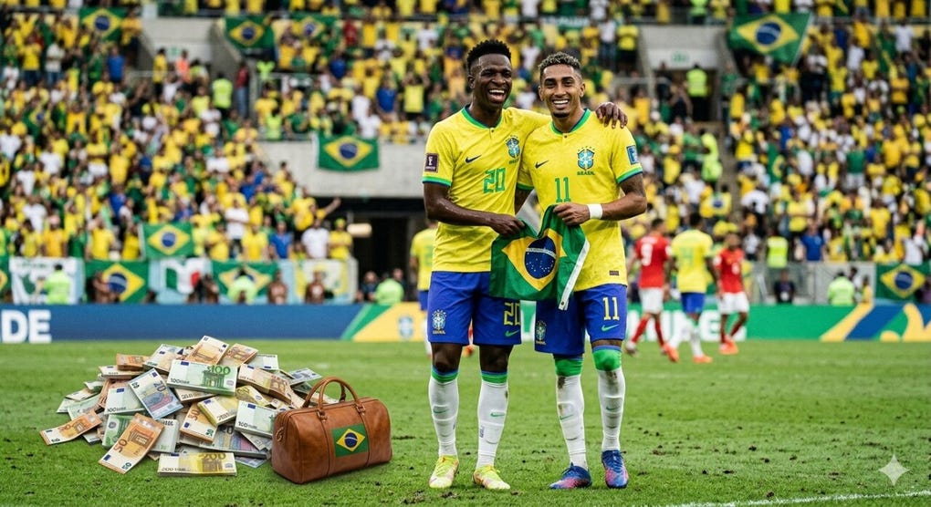 <strong>Carlo Ancelotti</strong> ya maneja un tremendo once titular de <a href=https://rpp.pe/futbol/mundial-2026/partidos-brasil-en-mundial-2026-rivales-y-horarios-noticia-1692039 data-mce-href=https://rpp.pe/futbol/mundial-2026/partidos-brasil-en-mundial-2026-rivales-y-horarios-noticia-1692039>Brasil</a>, que es uno de los más caros del <strong>Mundial, </strong>según el portal Transfermarkt.