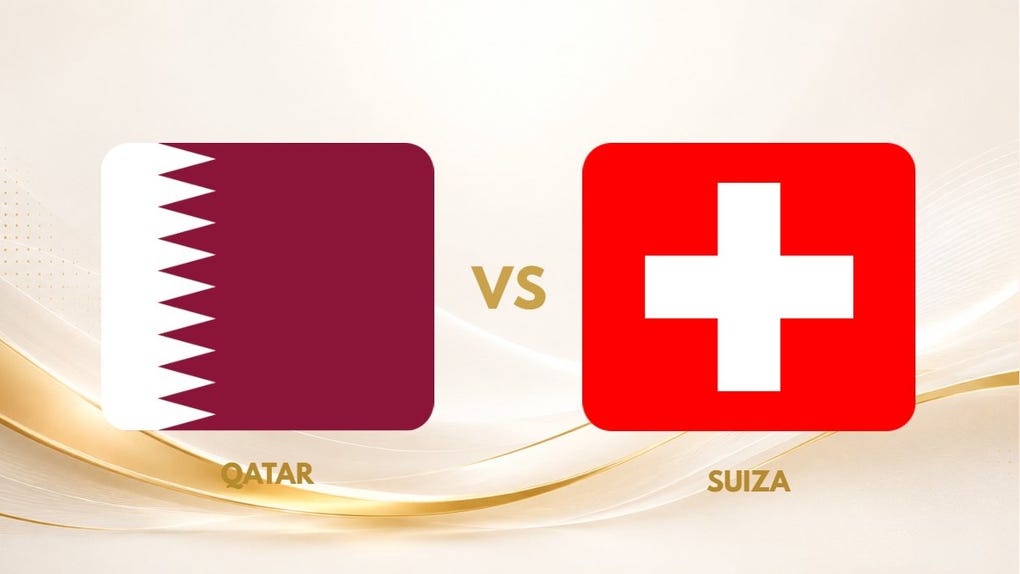 Guía TV, Qatar vs Suiza por la primera jornada del Mundial.