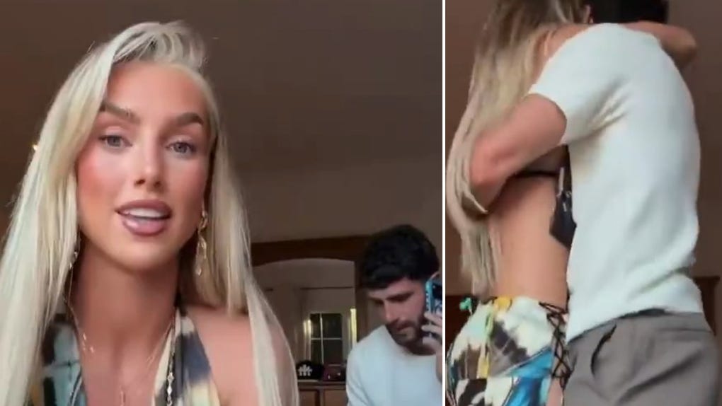 Kelci Rose, la novia futbolista de Marcos Senesi.