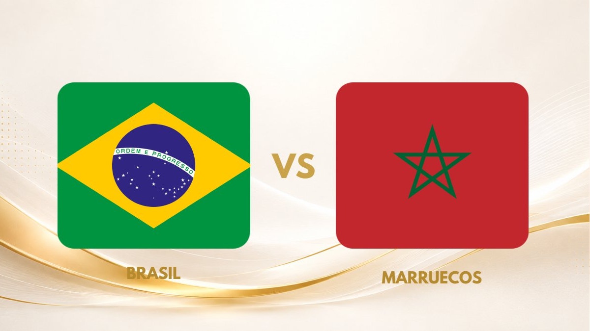 Brasil vs. Marruecos: ¿a qué hora juegan y dónde v