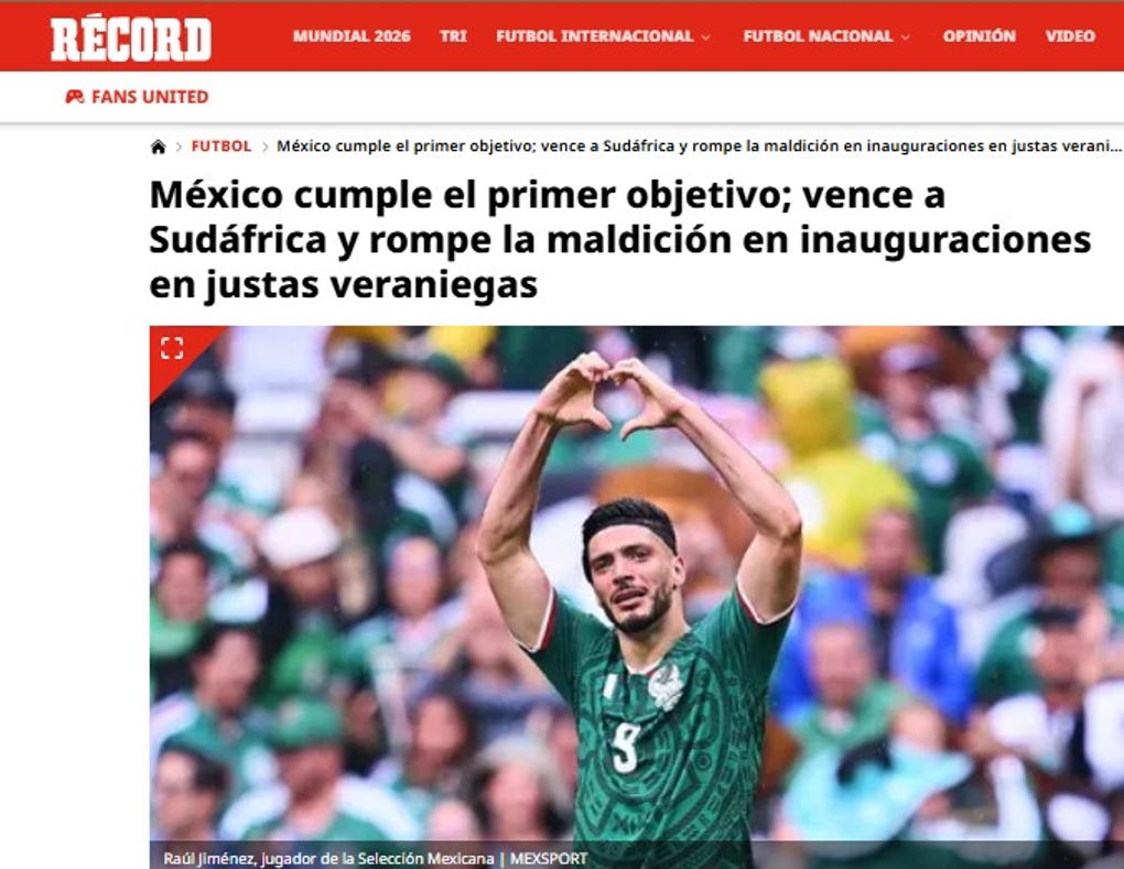 México cumple el primer objetivo; vence a Sudáfrica y rompe la maldición en inauguraciones en justas veraniegas