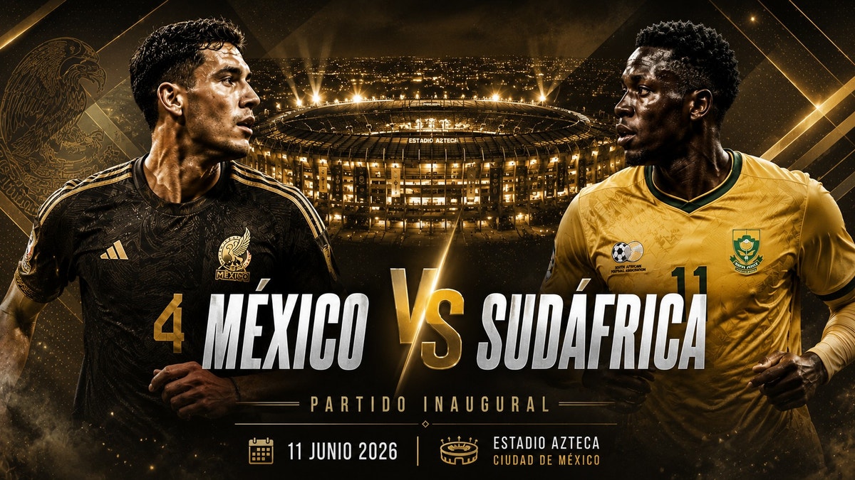 México vs Sudáfrica EN DIRECTO: sigue la transmisión del par