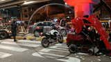 Al menos seis heridos, entre ellos niños, en violento choque entre un automóvil y un mototaxi en SJL