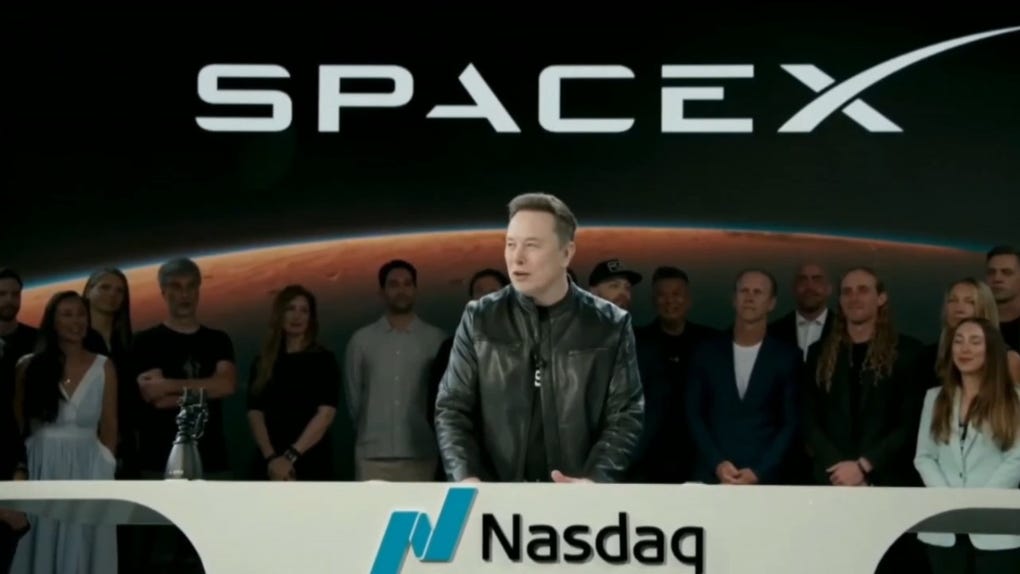 El magnate Elon Musk es dueño de SpaceX.