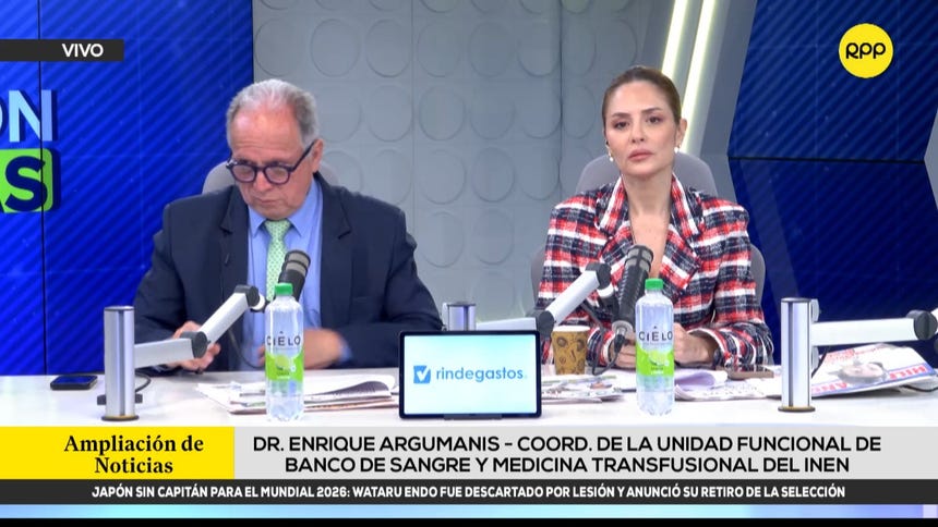 INEN inicia campaña para recibir donaciones de plaqueta para pacientes
