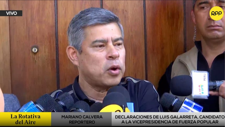 Galarreta explicó que las demoras en la llegada del material electoral de Argentina respondieron a una falta de vuelos comerciales