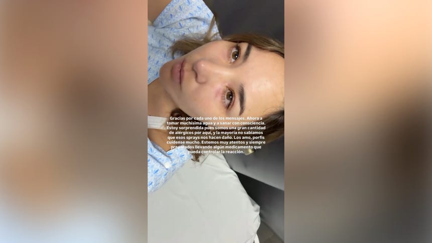Alessandra Fuller agradece las muestras de apoyo tras mostrar su internamiento en una clínica local